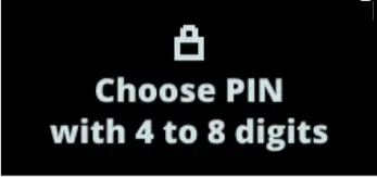 Шаг 2. Установите ПИН-код
