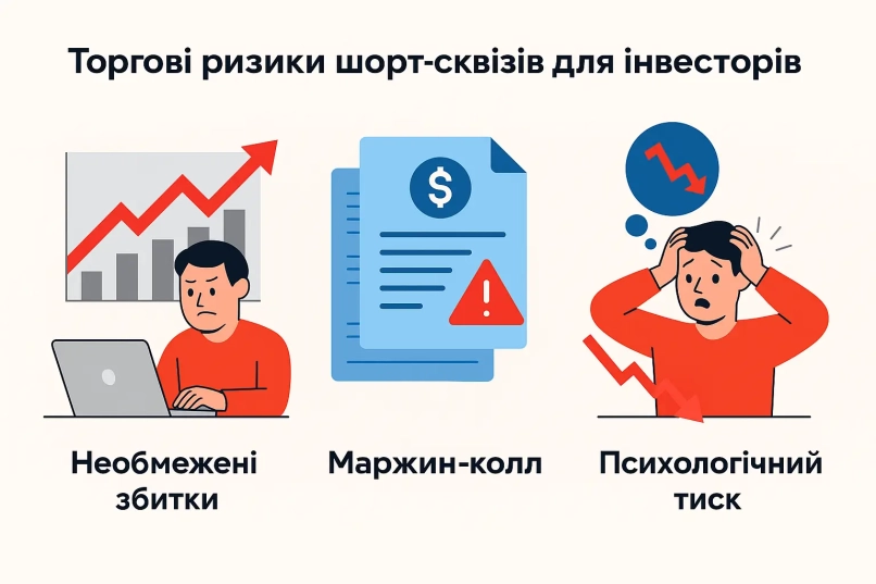 Торговые риски шорт-сквизов для инвесторов
