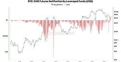 Hedge funds перешли в net long по фьючерсам Bitcoin на CME
