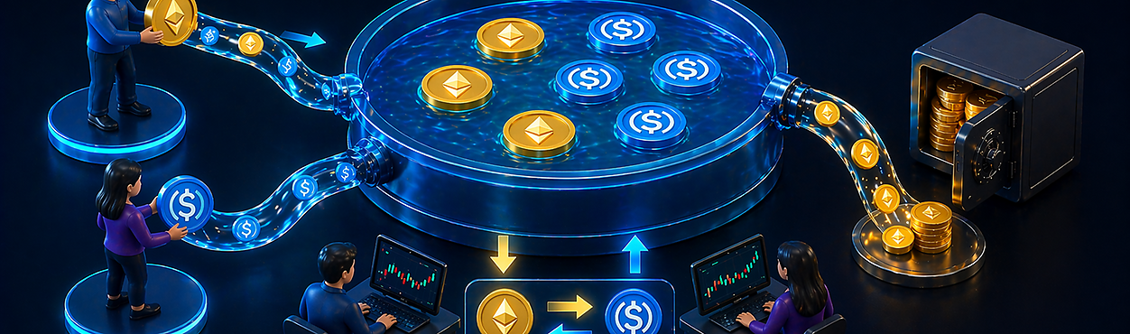Liquidity pool і автоматизовані маркет-мейкери (AMM)