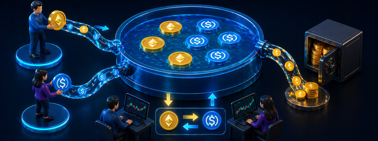 Liquidity pool і автоматизовані маркет-мейкери (AMM)