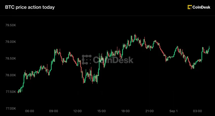 Bitcoin стабілізувався вище $78,000 на фоні очікувань Fed