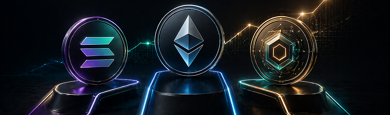 Ethereum, Solana или новые L1: выбор 2026