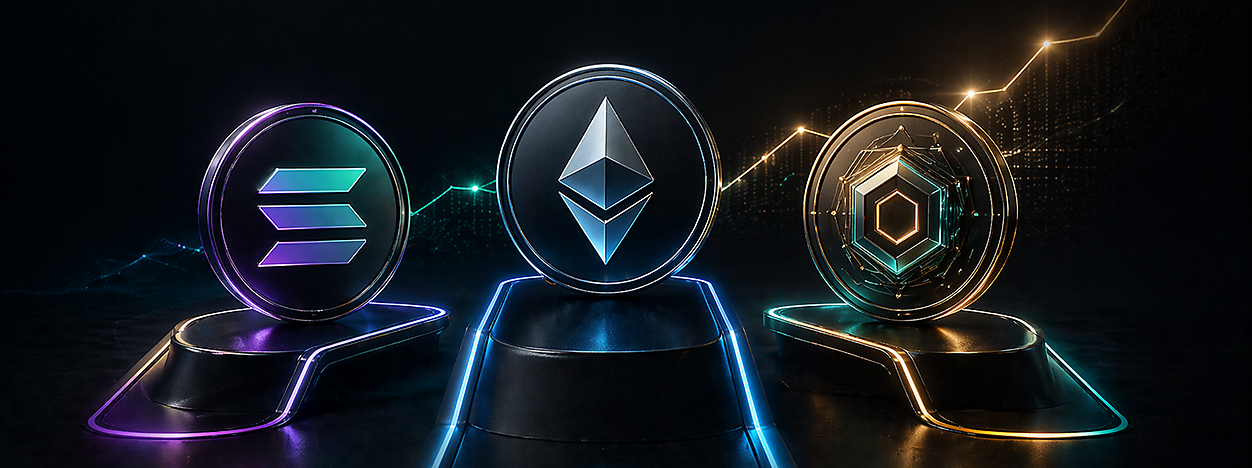 Ethereum, Solana или новые L1: выбор 2026