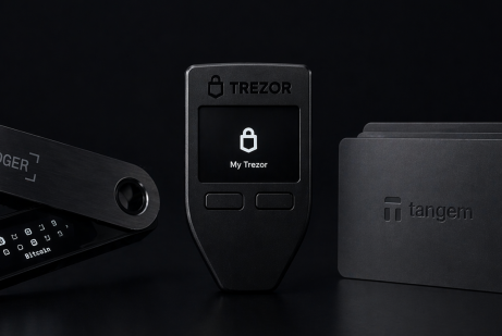 Ledger, Trezor или Tangem: выбор 2026