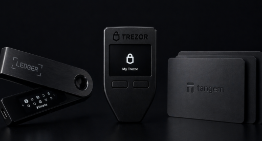 Ledger, Trezor чи Tangem: вибір 2026
