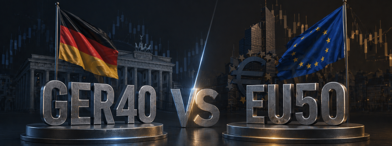 GER40 против EU50: выбор трейдеров