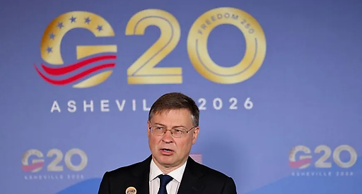 Домбровскіс не бачить ознак нової боргової кризи в ЄС