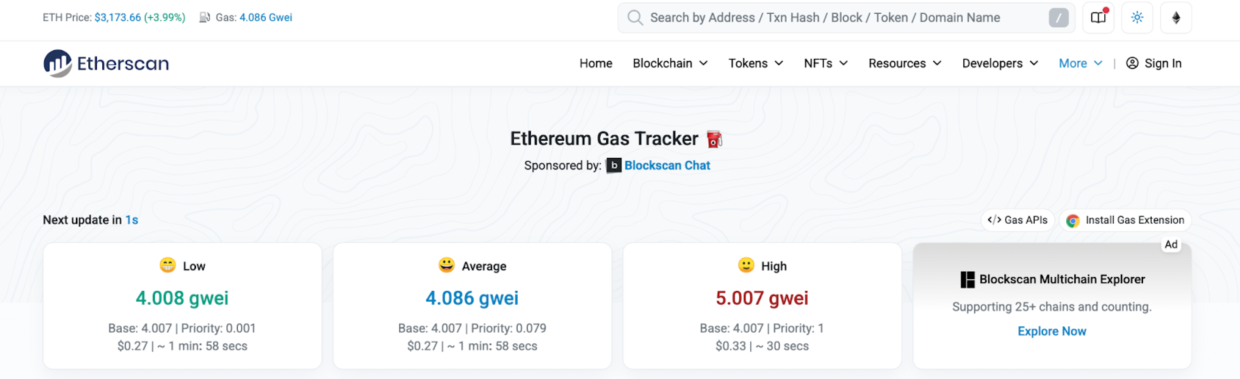 gas