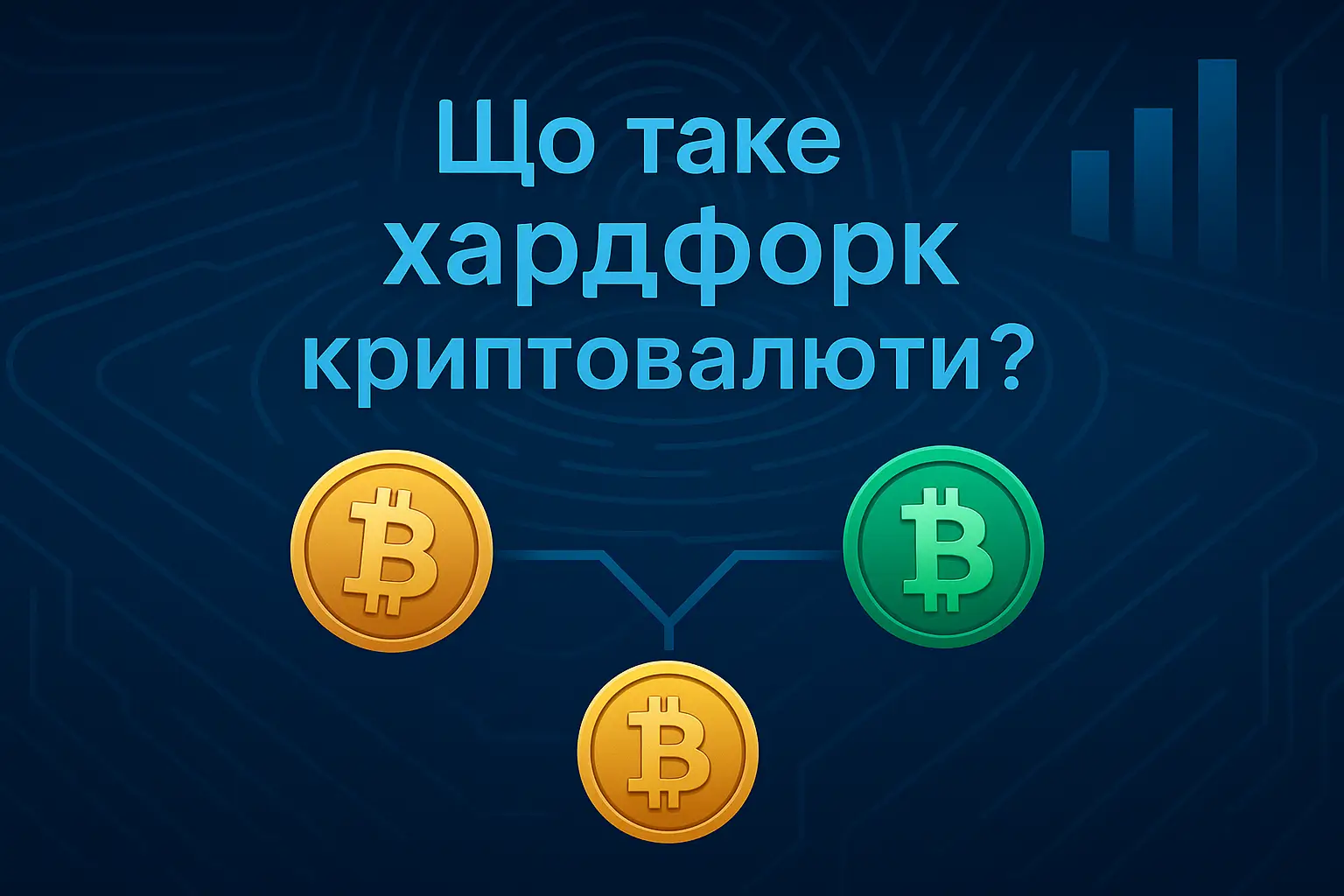 Що таке хардфорк у криптовалюті