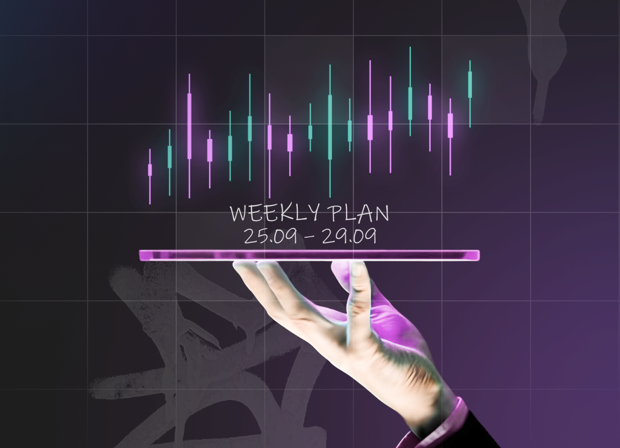 Weekly-plan 25.09 - 29.09. Детальний огляд всіх ринків від команди Cryptology.KEY