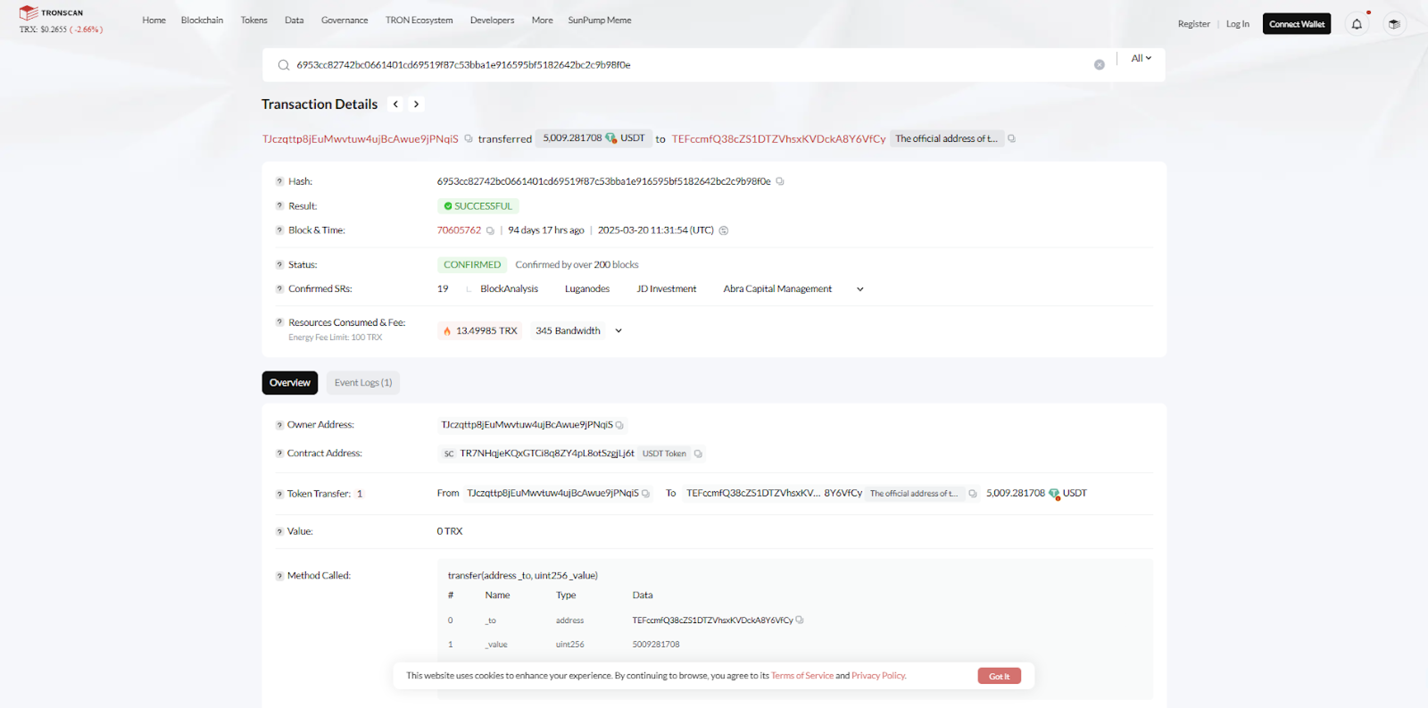 tronscan