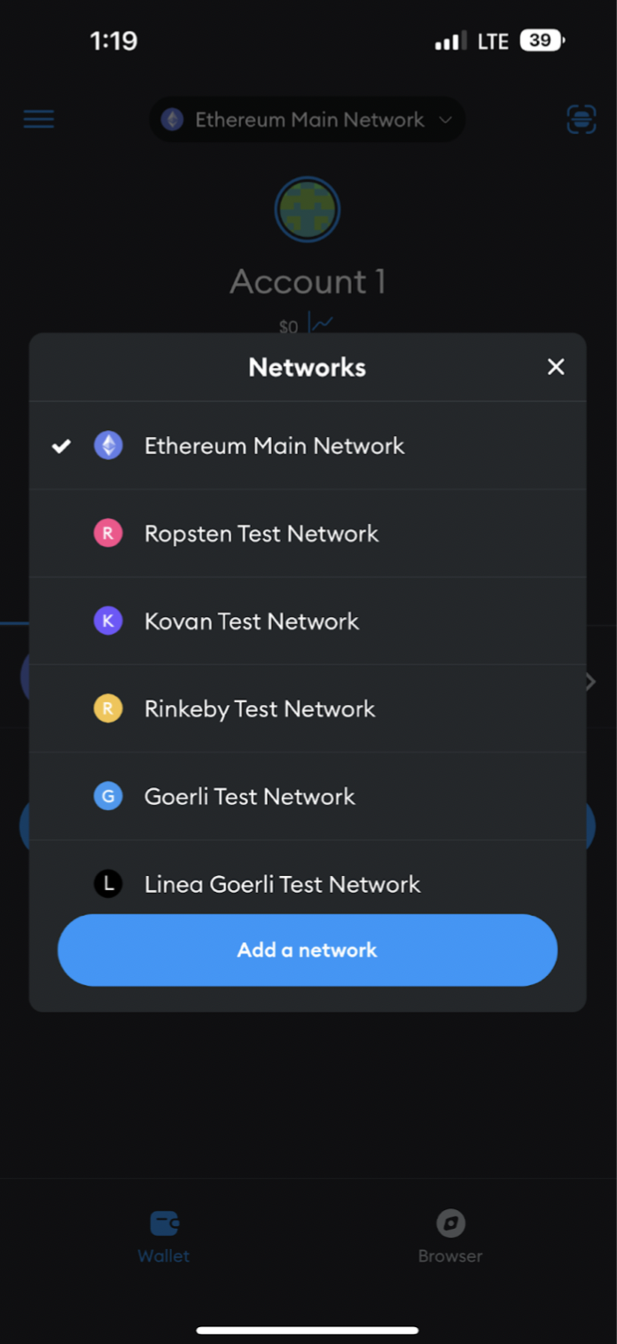 Гарячий гаманець MetaMask